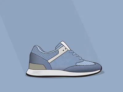 Sneaker illustration sneaker trainer