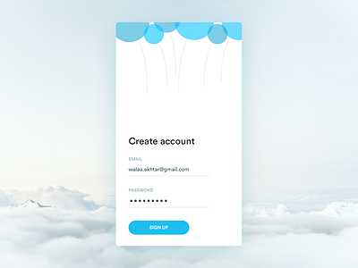 Daily UI #1: Sign Up dailyui