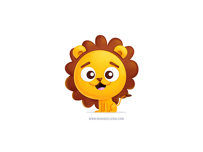 Baby lion baby bebe children cute illustration ilustracion kids leon lion mexico