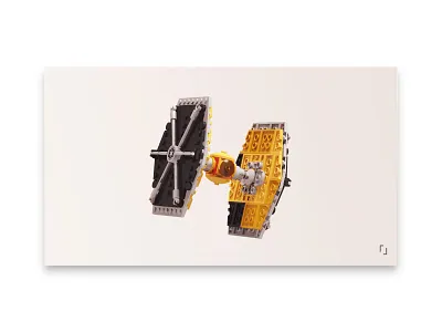 TIE Fighter - re-colored by Sabine