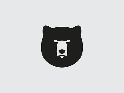 Grizzly bear brand geometry grizzly identity logo logotype mark minimal