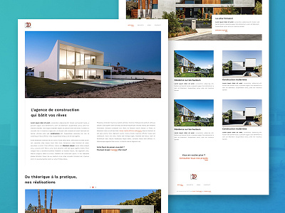 JD Construction LIVE architecture code construction live minimal projet web webdesign