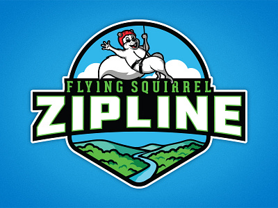Flying Squirrel Zipline flying squirrel squirrel zip line