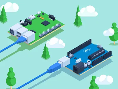 Raspberry Pi vs Arduino 3d arduino pi raspberry