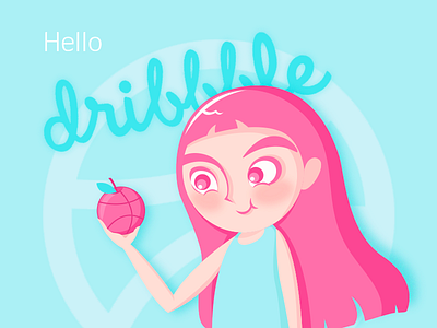 Hello debut dribbble first shot