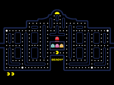 Alamo Pac-Man alamo pac man pacman pixel san antonio taco texas tx video games