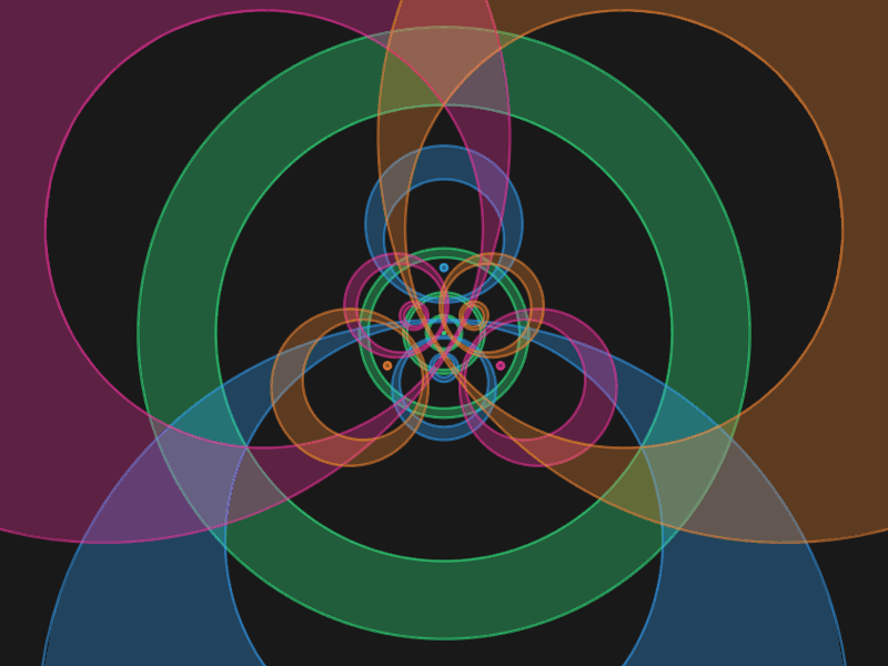 Tetra abstract animation circles creative coding geometric art geometric design geometry gif mathart mathematica minimal motion graphic