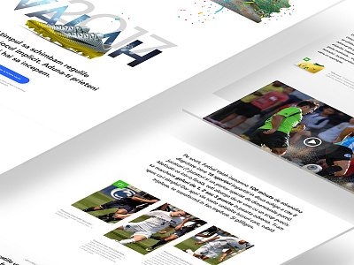Football Valah - 02 football layout minimalist responsive sketch soccer