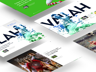 Football Valah - 03 football layout minimalist responsive sketch soccer