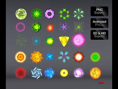 EFFECTS BUNDLE abstracts action adventure animated blast effects energy explosions fantasy games effects smoke tail