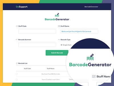 Barcode Generator Page barcode blue green icon package web yellow