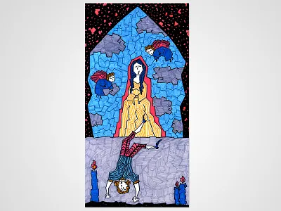 The ballad of Barnaby / 2 branding design editorial illustration poster print typography