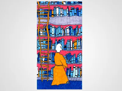 The ballad of Barnaby / 3 book design illustration poster print song typography