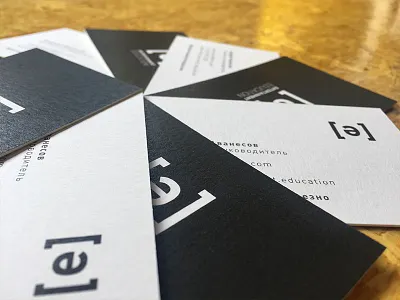 Entertainment Education business cards businesscards entertainmenteducation hardcopy identity