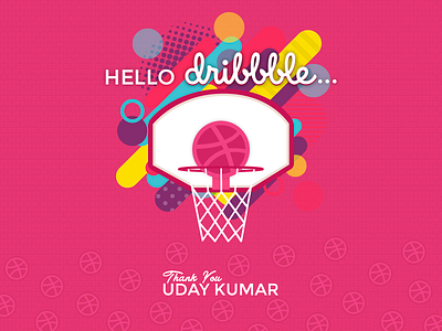 Hello Dribbble dribbble new player