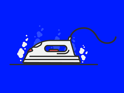 Iron - REMA Forsikring design flatiron icon illustration insurance iron vector