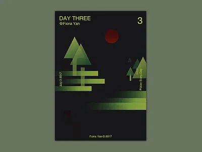 On The Road black green poster red river road sun travel tree