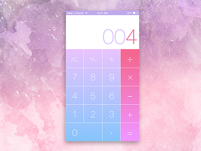 Dailyui 004 004 calculatordesign dailyui dailyui004