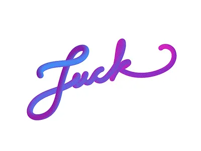 F#*k calligraphy custom font hand lettering icon lettering letters logo logotype type typographic typography word