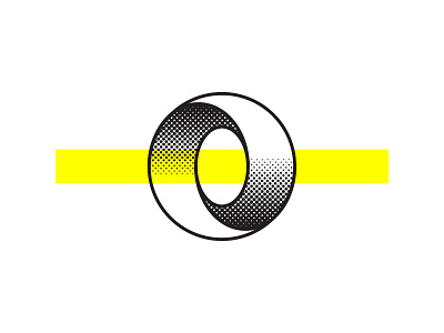 Logo Alphabet 15-26 alphabet black halftone letter logo multiply o raster yellow