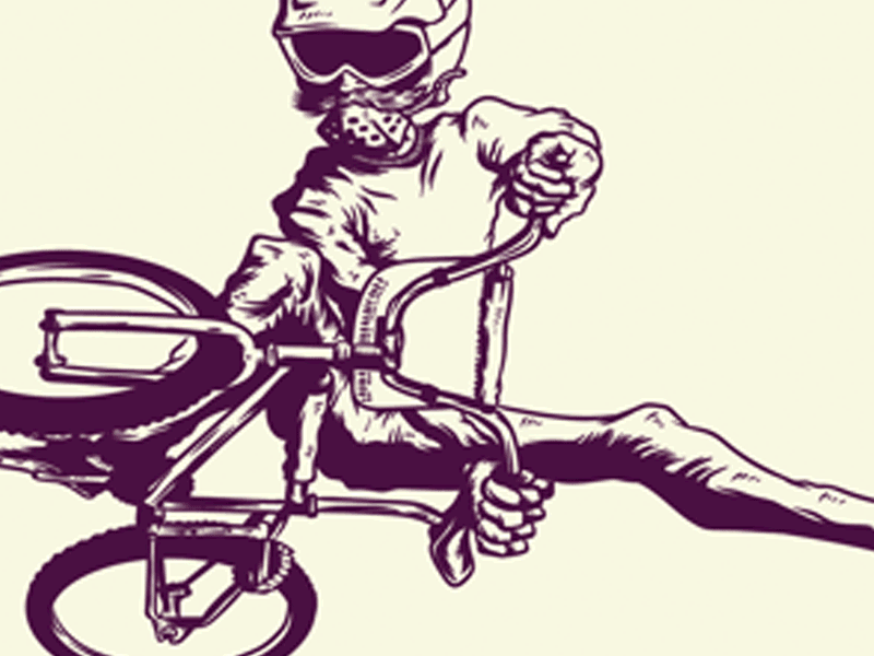 "Hollywood" Mike Miranda RAD! bikes bmx rad