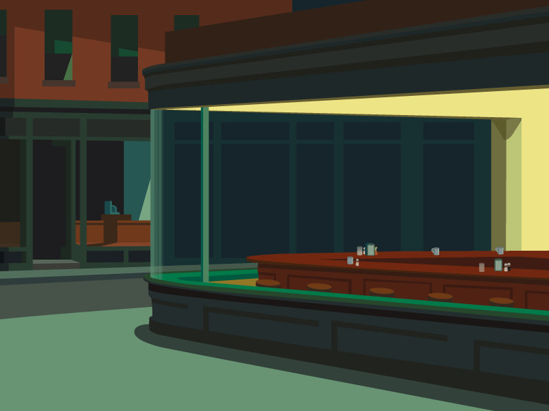 Example of Lonelier / Nighthawks
