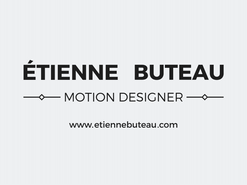 Portfolio 🙌 ae animation demo design loop motion reel website