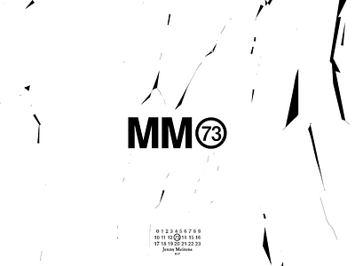 MM73 maison margiela paris rip