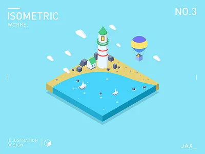 Little story NO.3 design illustrator isometric ps vector