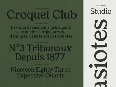 Berbati Regular ballasiotes design editorial font seattle studio typography
