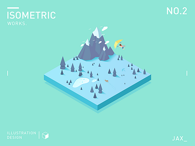 Little story NO.2 design illustrator isometric ps vector