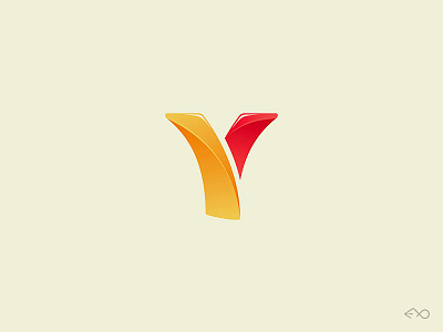 Yulima creative design letter y logo vector