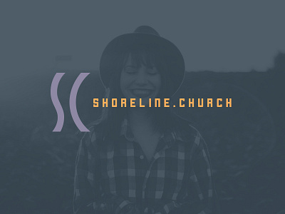 Shoreline Church Logo Concept brand identity branding california church concept logo shoreline visual identity wordmark