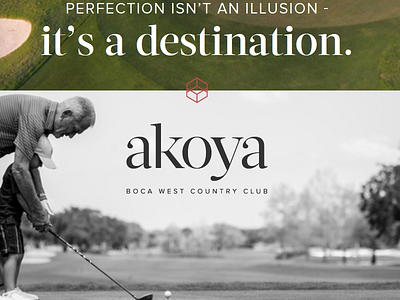 akoya // Poster Design brand brand colors branding color colors design graphic design logo poster print real estate real estate marketing