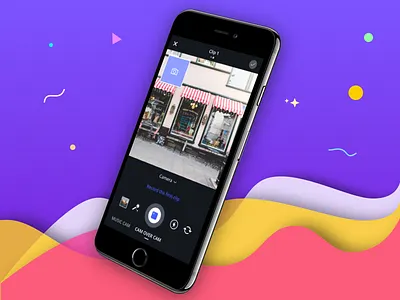 Storymix android app color colorful ios mobile modern new shadow ui ux