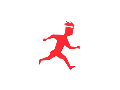 Runner illustration illustration minimalist vector