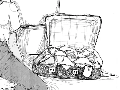 Loved Clothes Last contribution drawing illustration illustrator magazine sustainability zine