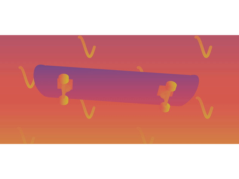 Out Of The Loop - Day 29 alcinoo animation flip fly gasta gif out of the loop outoftheloop roll skate skating trick