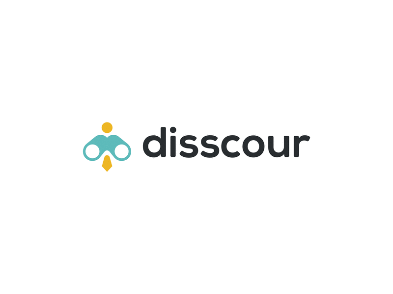 Disscour – Branding avatar binoculars businessman hiring looking recruiter recruitment search see tie