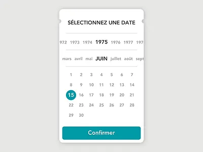 Hybrid'ar android calendar ios sketch spinner ui