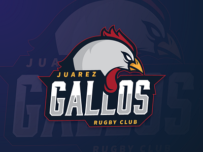 Gallos rugby sport logo logo sport