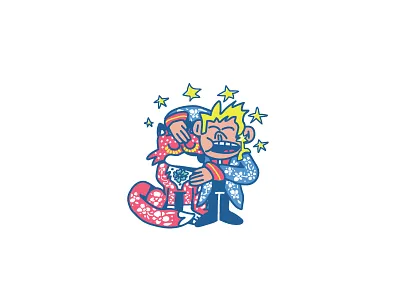 The Little Prince flowers friend illustration moon prince star thelittleprince wolf