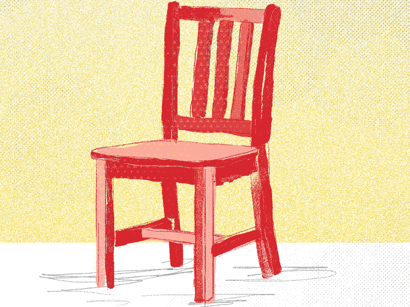Silla hundida. animation brushes chair gif loop melting psd sinking
