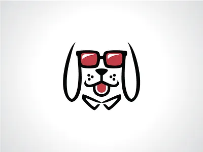 Mr Dog Logo Template animal docter dog eyewear friend groom grooming logo pet puppy template vet