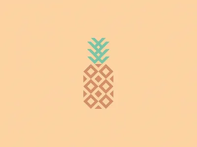 how nature designed ananas ananas creativity design flat graphicdesign illustation pineapple vector