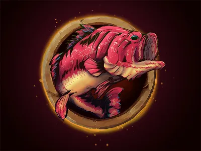 Game Icon art asset button design draw game hand icon ui