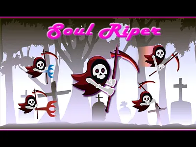 Souls Catcher 2d action adventure android animation assets black cartoon character fantasy fighting flash game