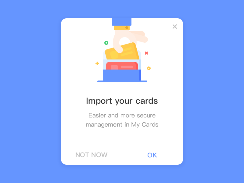 Example of Cards - Guide