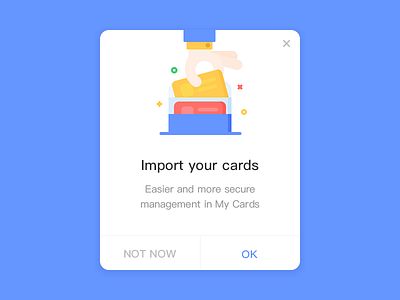 Cards - Guide app card cloud file management pop ups ui user guide