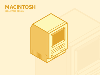 Macintosh - Isometric Design isometric